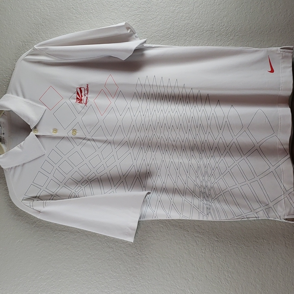 Nike | Men's Vintage Geometric Activewear Golf Arizona Traditions Polo M